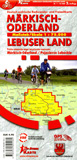 Karte Märkisch-Oderland Lebuser Land deutsch-polnisch