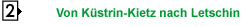 Von Küstrin-Kietz nach Letschin