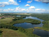 Falkenhagen Luftbild Seenlandschaft